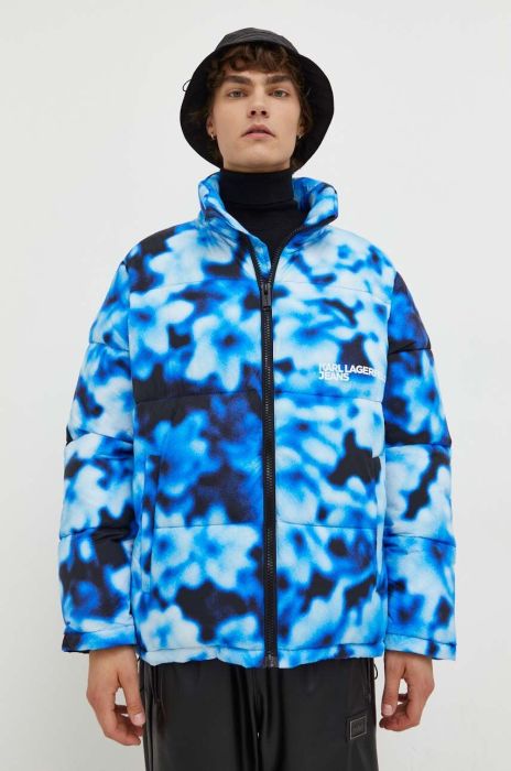 Куртка Karl Lagerfeld Jeans чоловіча зимова колір барвистий