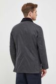 Куртка Barbour чоловіча колір сірий перехідна