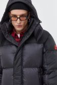 Пухова куртка HUGO чоловіча колір сірий зимова (3577993)