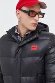 Куртка HUGO чоловіча колір чорний зимова (3681234)