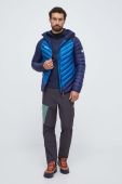 Спортивна пухова куртка Mammut Broad Peak IN Hooded колір синій