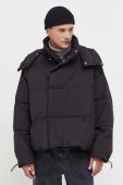 Куртка Won Hundred чоловіча колір чорний зимова oversize