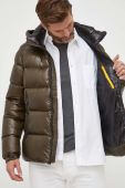 Пухова куртка Hetrego чоловіча колір зелений зимова (3593141)