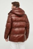 Пухова куртка Hetrego чоловіча колір коричневий зимова (3598105)