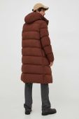 Пухова куртка Hetrego чоловіча колір коричневий зимова (3633104)