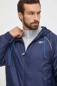 Куртка Reebok чоловіча колір синій перехідна oversize
