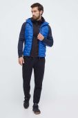 Спортивна пухова куртка Peak Performance Helium перехідна колір блакитний