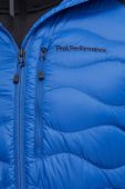Спортивна пухова куртка Peak Performance Helium перехідна колір блакитний