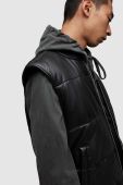 Безрукавка AllSaints ML007Y NARO PUFFER JACKET чоловіча колір чорний перехідна