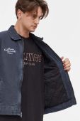 Джинсова куртка Guess Originals колір синій перехідна (3625579)