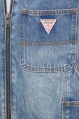 Джинсова куртка Guess Originals колір синій перехідна (3541851)