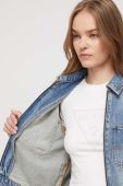 Джинсова куртка Guess Originals колір синій перехідна (3541851)