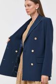 Піджак MICHAEL Michael Kors колір синій двобортний однотонна (3541860)