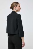 Піджак з домішкою вовни Pinko колір чорний однобортний однотонна (3558069)