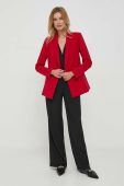 Піджак Artigli колір червоний двобортний однотонна