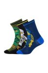 Дитячі шкарпетки Lego 3-pack колір блакитний (3571664)