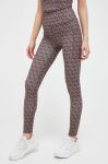 Легінси Guess жіночі колір коричневий візерунок (3327971)