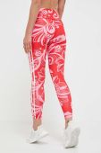 Легінси для тренувань adidas Performance Farm колір червоний візерунок
