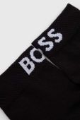 Шкарпетки BOSS 2-pack жіночі колір чорний (3523702)