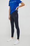 Легінси Tommy Hilfiger жіночі колір синій однотонні (3641439)