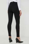 Штани Twinset жіночі колір чорний облягаюче висока посадка (3629955)