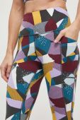 Легінси для тренувань Smartwool Active Printed візерунок колір барвистий