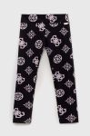 Дитячі легінси Guess колір чорний візерунок (3296726)