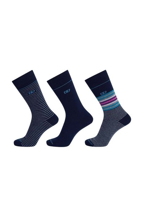 Шкарпетки CR7 Cristiano Ronaldo 3-pack чоловічі колір барвистий
