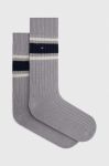 Вовняні шкарпетки Tommy Hilfiger колір сірий
