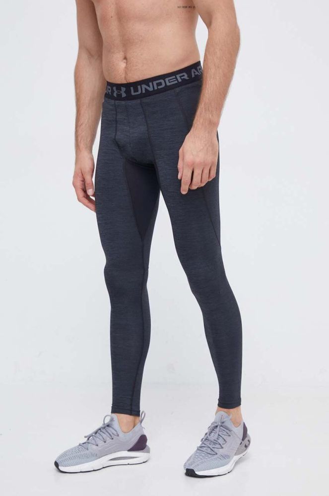 Легінси для тренувань Under Armour колір сірий меланж (3648203)