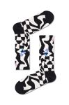 Шкарпетки Happy Socks Distorted Check Sock колір чорний