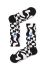 Шкарпетки Happy Socks Distorted Check Sock колір чорний