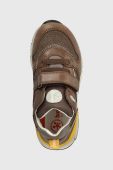 Дитячі шкіряні кросівки Biomecanics колір коричневий (3554421)
