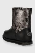 Дитячі шкіряні зимові черевики Emu Australia Trigg Spray колір чорний