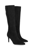 Чоботи Mexx Megan жіночі колір чорний на шпильці MXQL013602W