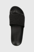 Шльопанці Tommy Hilfiger TH ELEVATED SLIDE жіночі колір чорний FW0FW07422