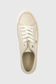 Кеди Tommy Hilfiger ESSENTIAL VULC CANVAS жіночі колір бежевий FW0FW07459