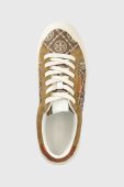 Замшеві кросівки Tory Burch Ladybug колір коричневий 150229-200