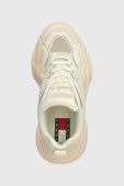 Кросівки Tommy Jeans TJW CHUNKY RUNNER колір бежевий EN0EN02190