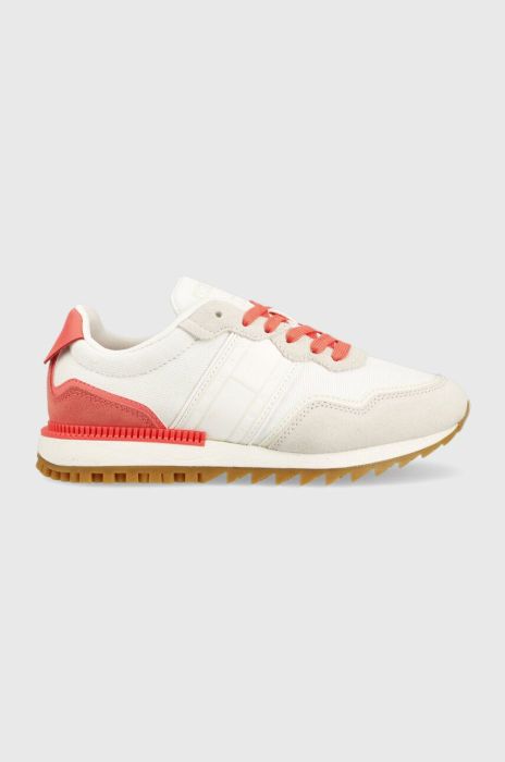 Кросівки Tommy Jeans TJW RETRO RUNNER колір білий EN0EN02214