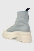 Кеди Tommy Jeans TJW FOXING DENIM BOOT жіночі EN0EN02348 колір блакитний
