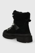Замшеві черевики Gant Frenzyn жіночі колір чорний на плоскому ходу утеплене 27543338.G00
