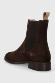 Замшеві черевики Gant Fayy жіночі колір коричневий на плоскому ходу 27553384.G46