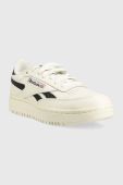 Шкіряні кросівки Reebok Classic CLUB C колір білий H04190-CHL/CB/CHL