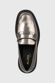 Мокасини Aldo Bigstrut жіночі колір срібний на платформі 13620575.Bigstrut