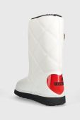 Зимові чоботи Love Moschino колір білий JA24172G1HIT710A