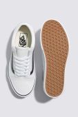 Замшеві кеди Vans Old Skool Stackform колір білий VN0A7Q5MTWB1