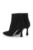 Замшеві черевики Kennel & Schmenger Mona жіночі колір чорний на шпильці 21-84310.380