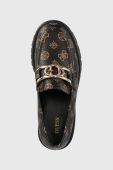 Мокасини Guess FL7ILR FAL14 жіночі колір коричневий на платформі ILARY