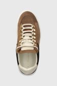 Замшеві кросівки Filling Pieces Court Serrated Topaz колір коричневий 71633831933